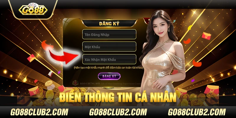 Điền thông tin cá nhân